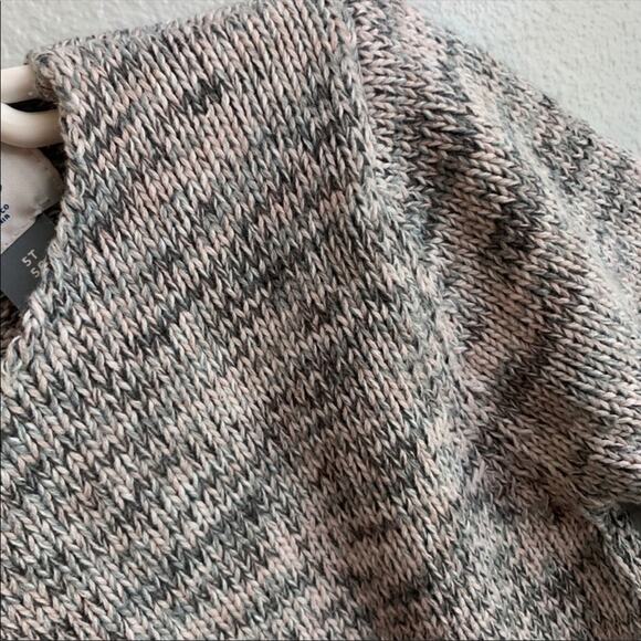 Old Navy Shirt Sleeve Gray/Pink Sweater 5T - Picture 7 of 7